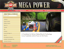 Tablet Screenshot of megapower.com